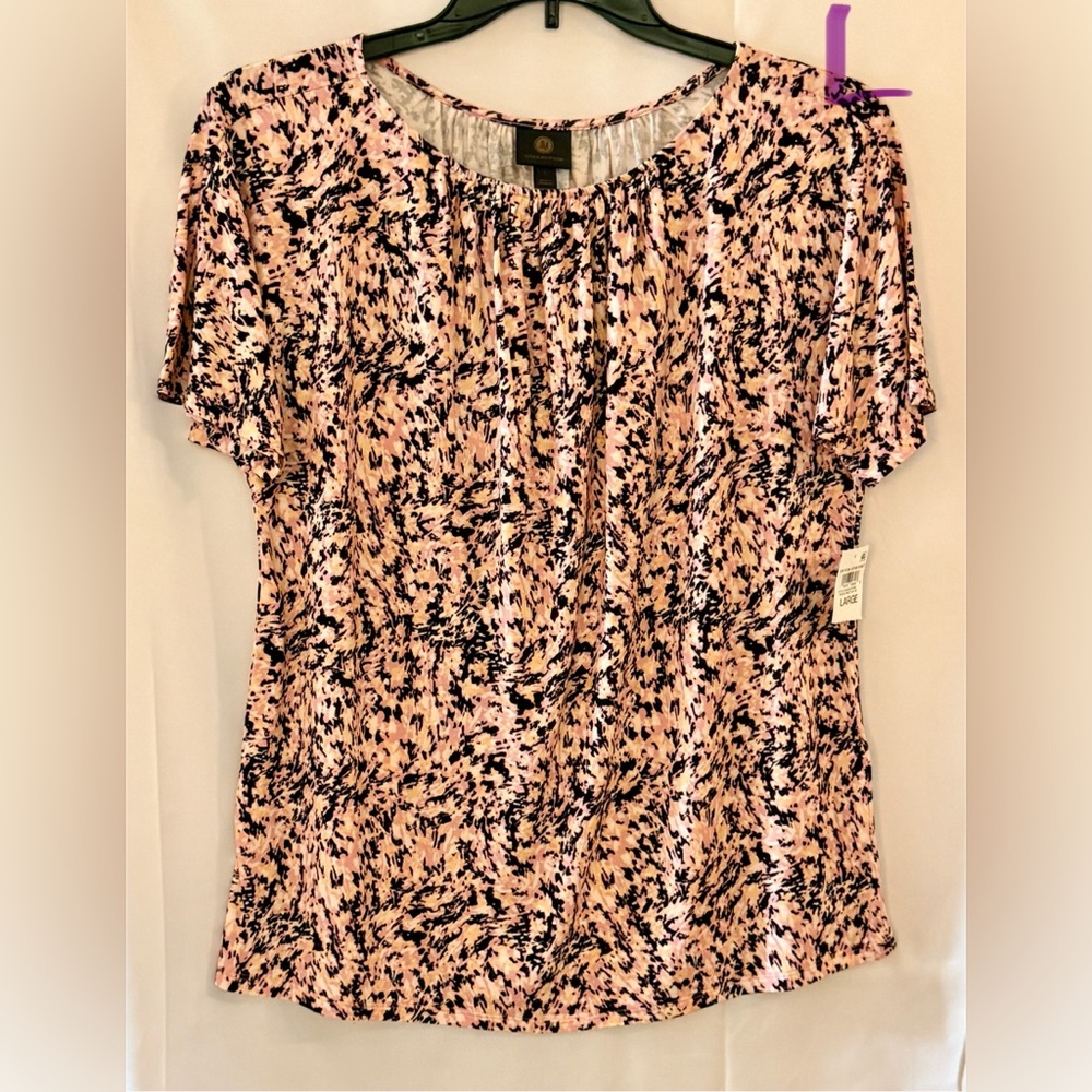 Women's Abstract Print Top